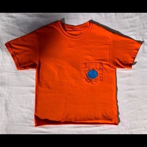 Illegal civilization orange T-shirt